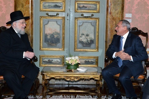 Il Presidente Pietro Grasso nell'esercizio delle funzioni del Presidente della Repubblica dal 14 gennaio 2015